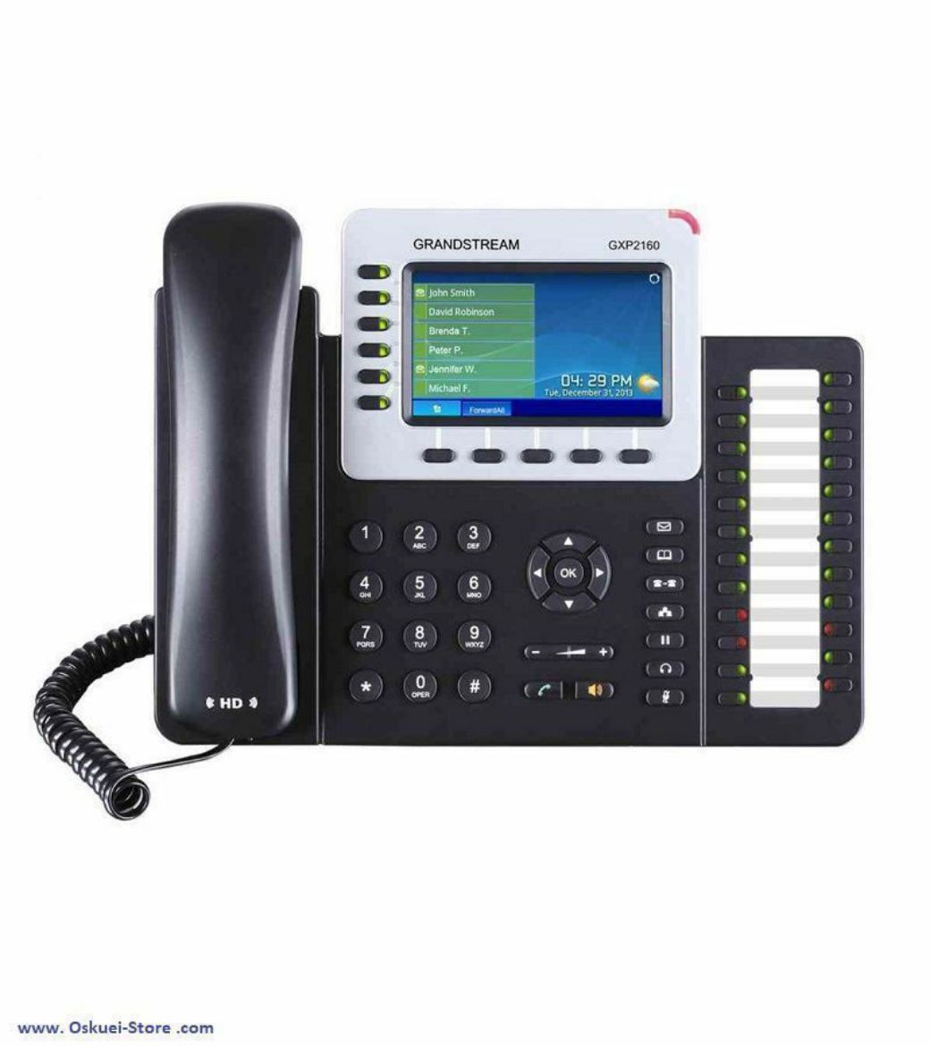 Grandstream GXP2160 VoIP SIP Telephone Black