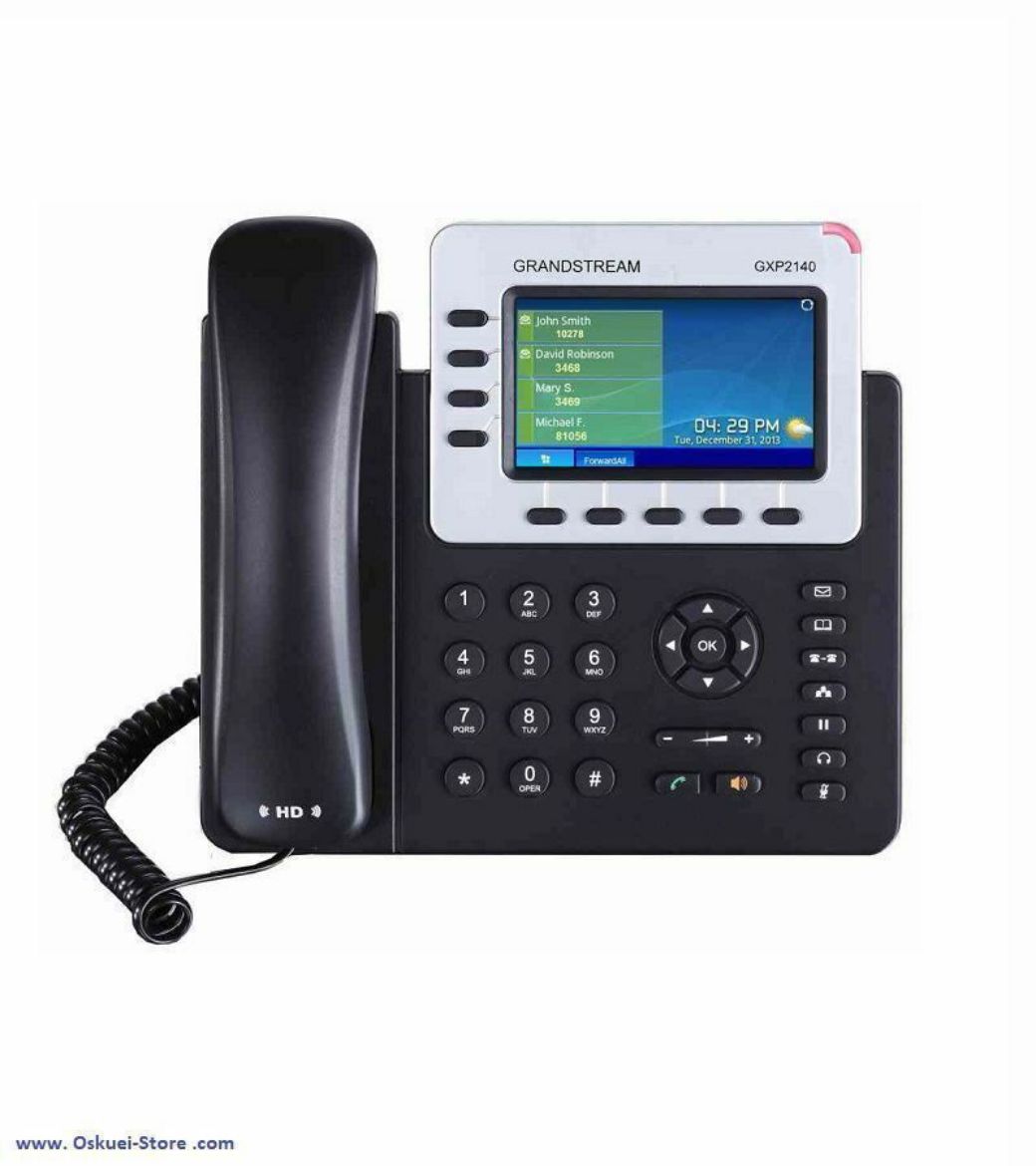 Grandstream GXP2140 VoIP SIP Telephone Black