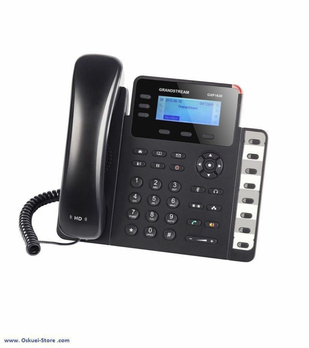 Grandstream GXP1630 VoIP SIP Telephone Black