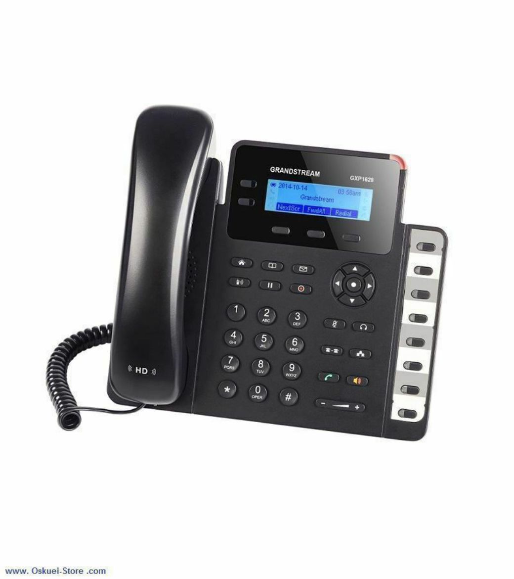 Grandstream GXP1628 VoIP SIP Telephone Black