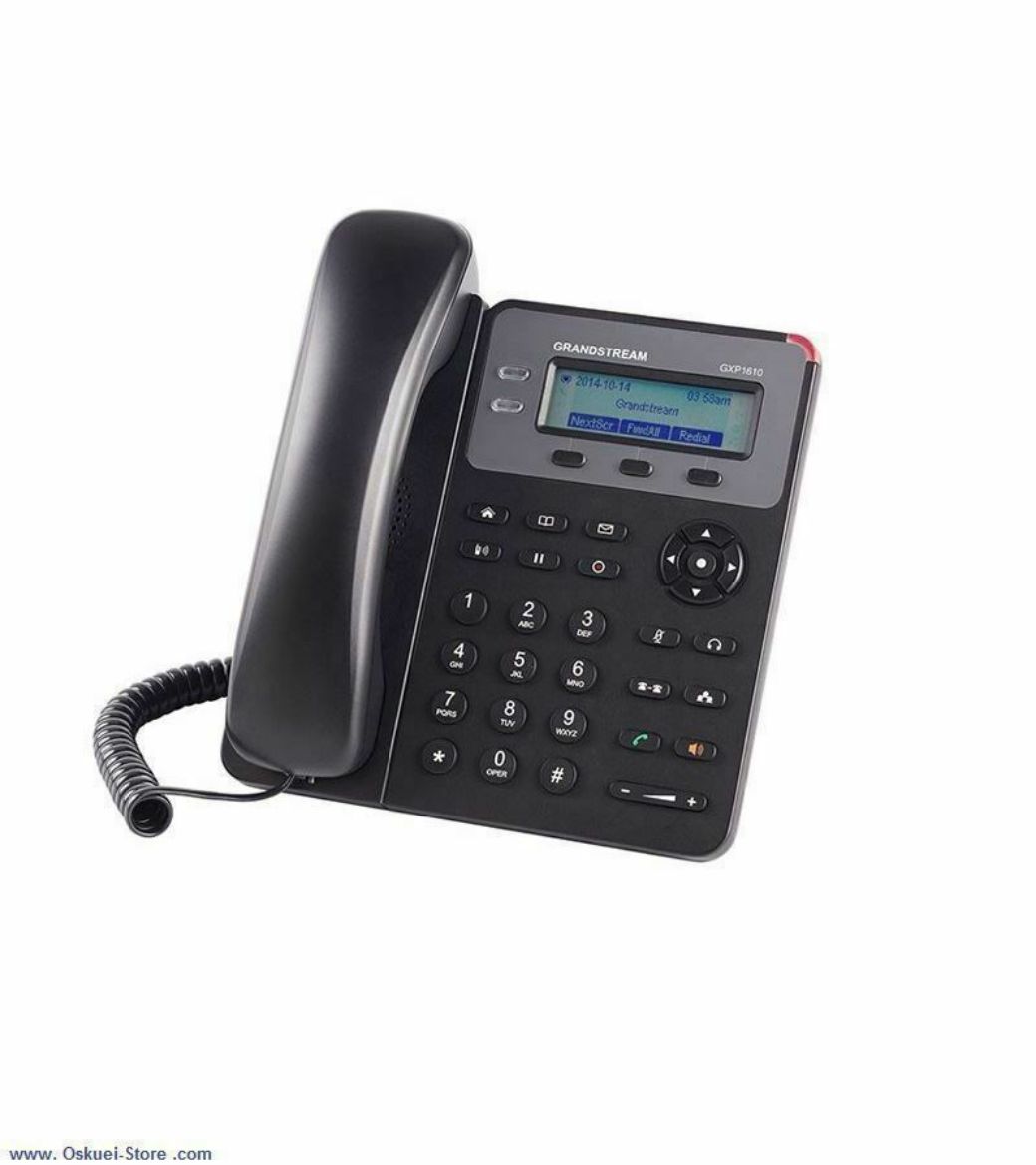 Grandstream GXP1610 VoIP Telephone Black