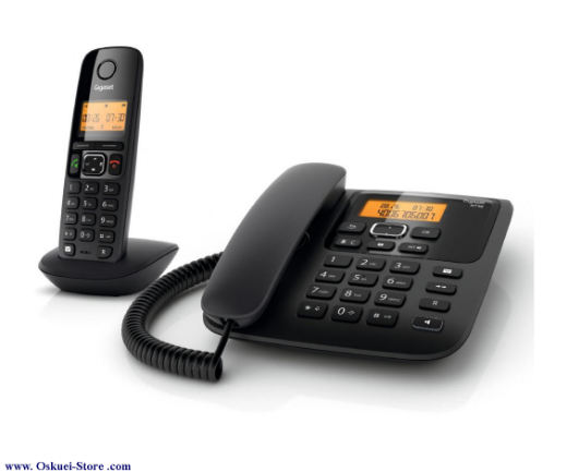 Gigaset A730 Cordless Telephone Black Right