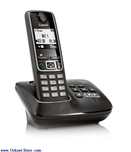 Gigaset A420AM Cordless Telephone Black Left