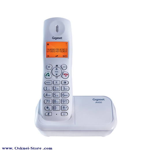 Gigaset A450 Cordless Telephone White