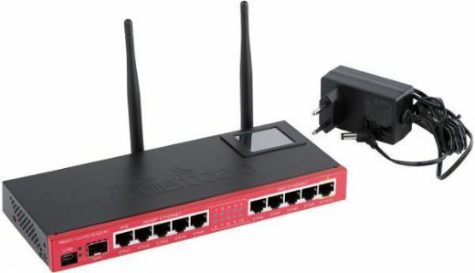 MikroTik RB2011UiAS-2HnD-IN Wireless Router With Accessories