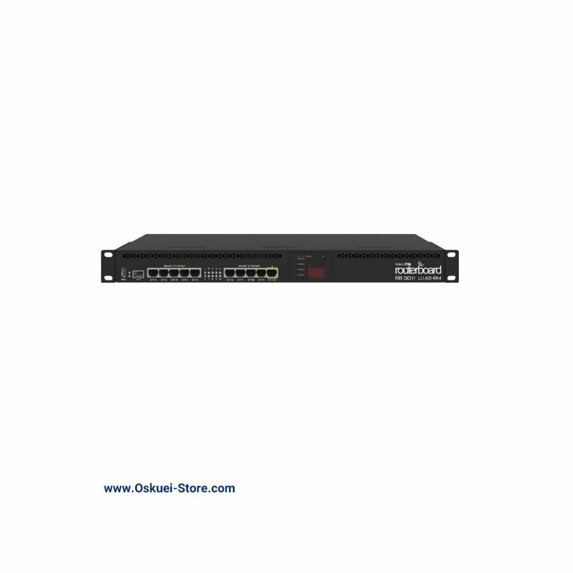 MikroTik RB3011UiAS-RM Router Front