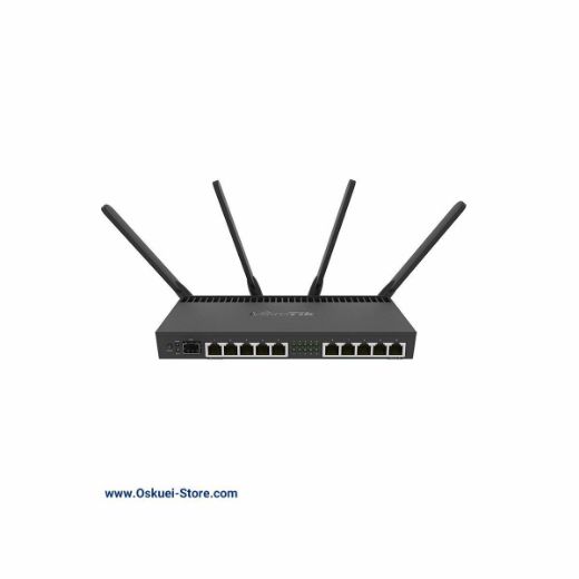 MikroTik RB4011iGS+RM Router With Antennas Front