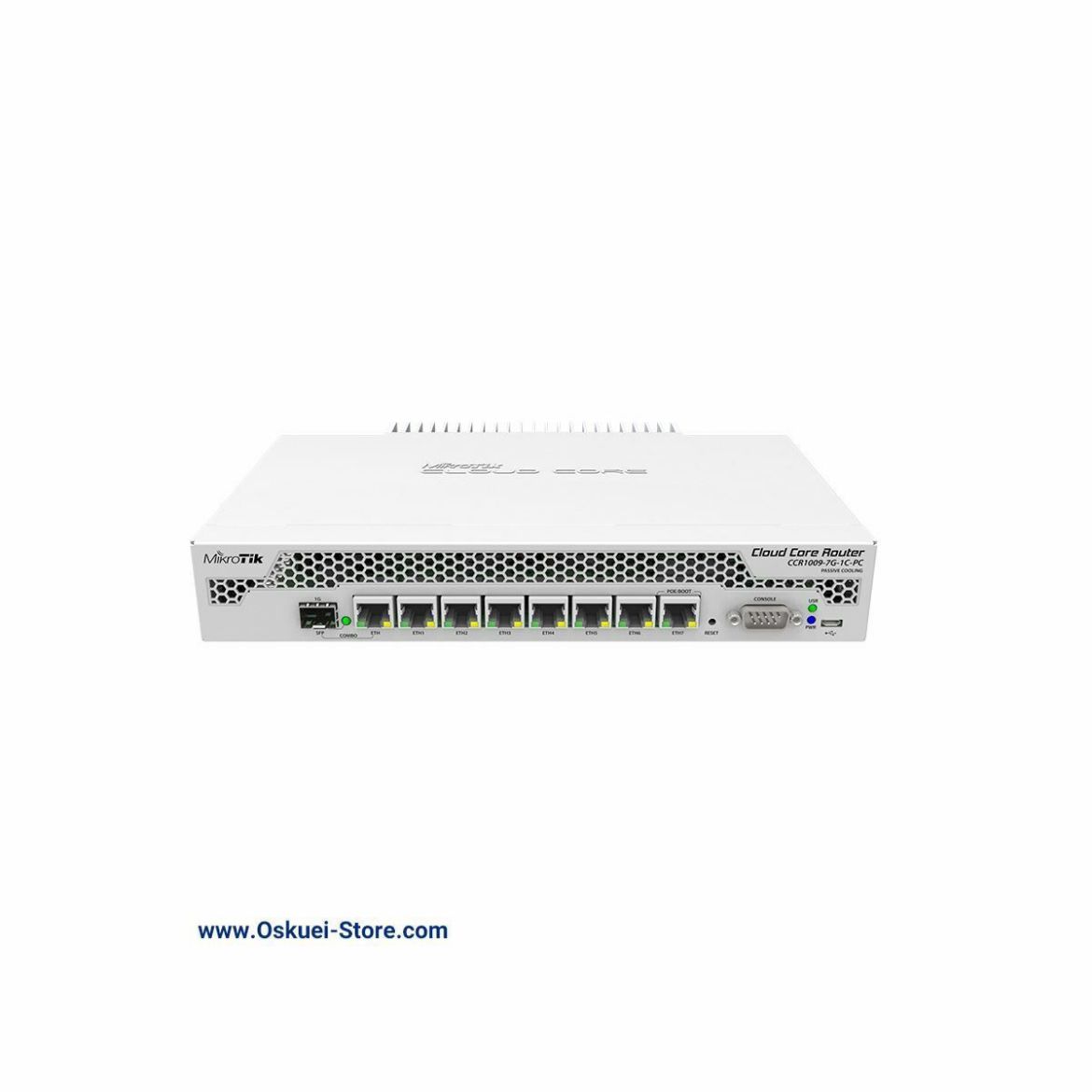 MikroTik CCR1009-7G-1C-PC Router Front