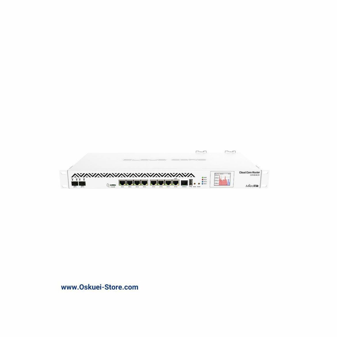 MikroTik CCR1036-8G-2S Plus Router Front