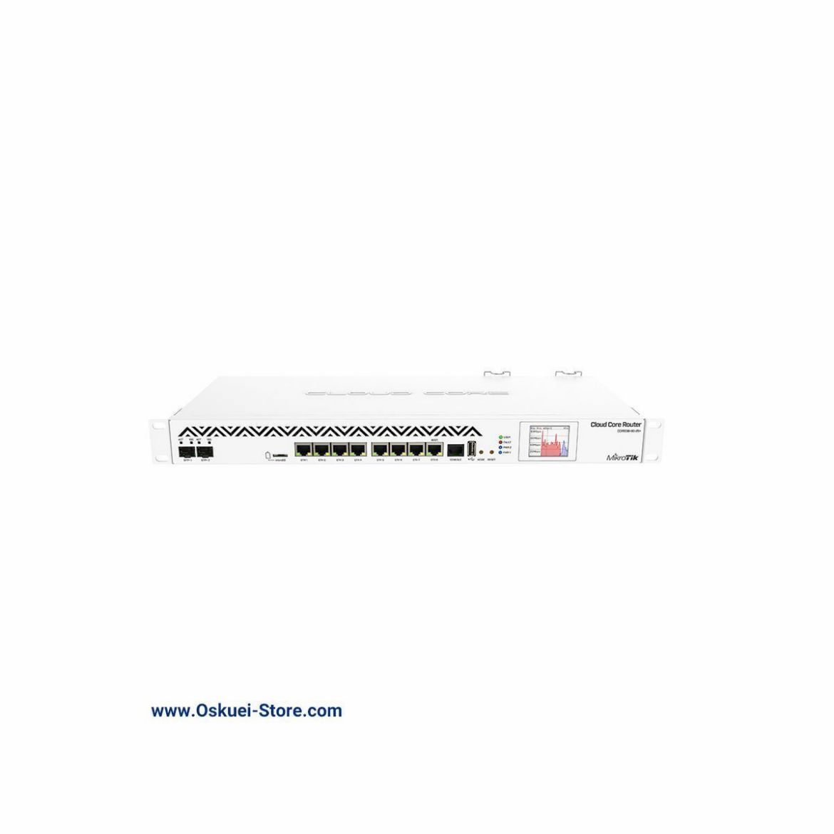 MikroTik CCR1036-8G-2S+EM Router Front