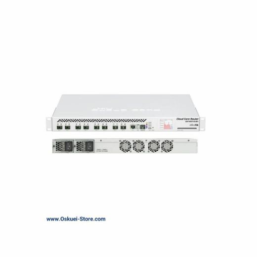 MikroTik CCR1072-1G-8S+ Router Front and Back