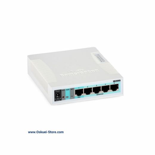 MikroTik CSS106-5G-1S Router Left