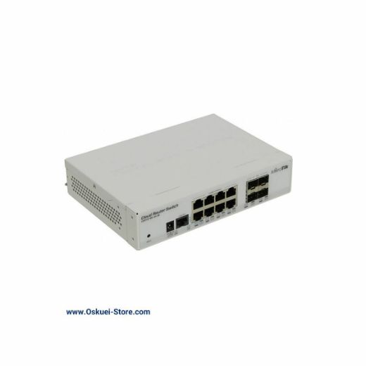 MikroTik CRS112-8G-4S-IN Switch Left