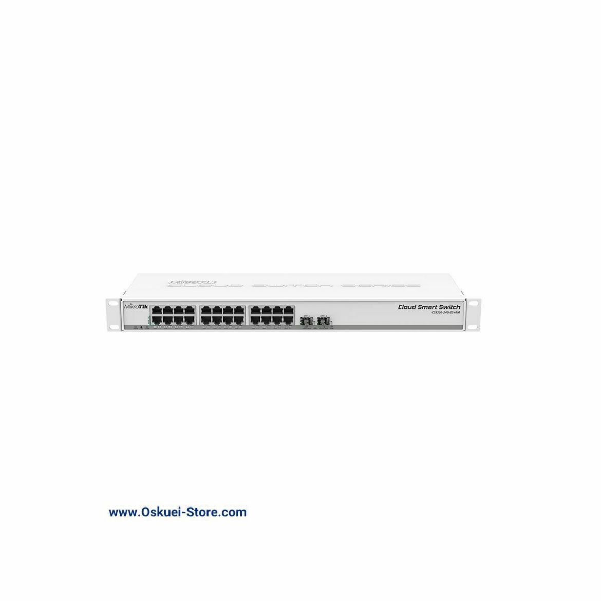MikroTik CSS326-24G-2S+RM Switch Front