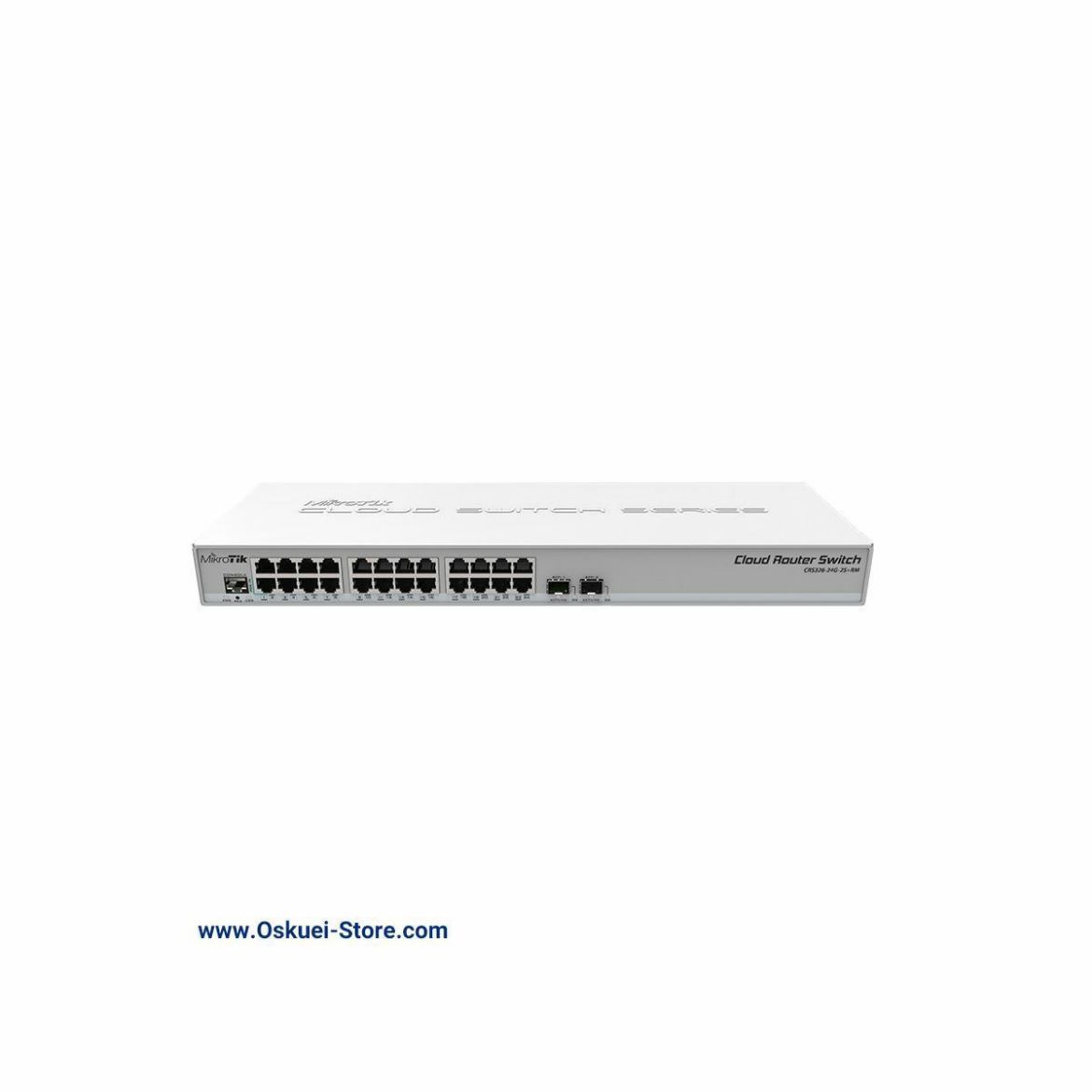 MikroTIk CRS326-24G-2S+RM Router Switch Front