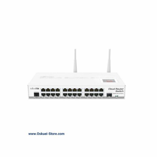 MikroTik CRS125-24G-1S-2HnD-IN Router Switch Front