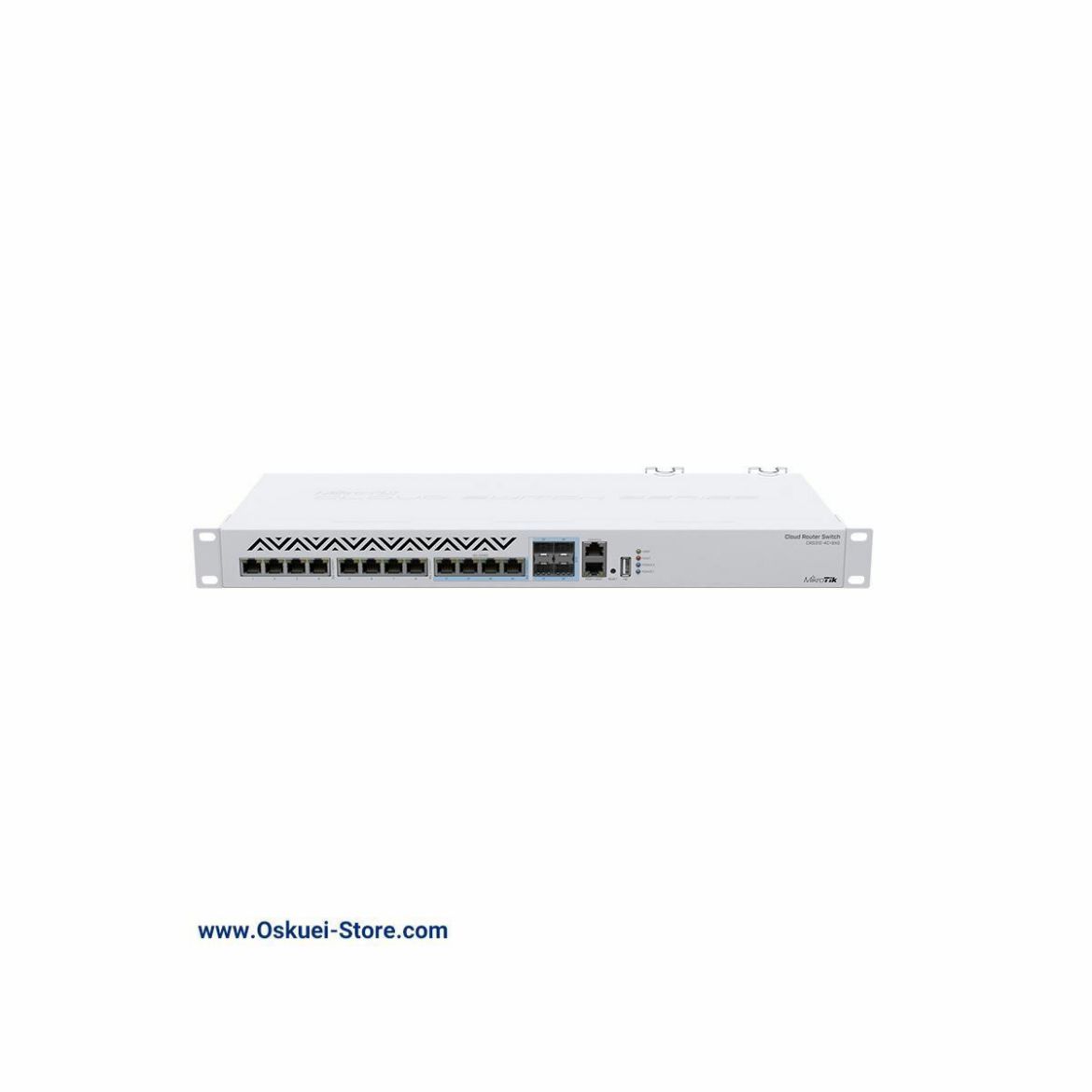 MikroTik CRS312-4C+8XG-RM Router Switch Front