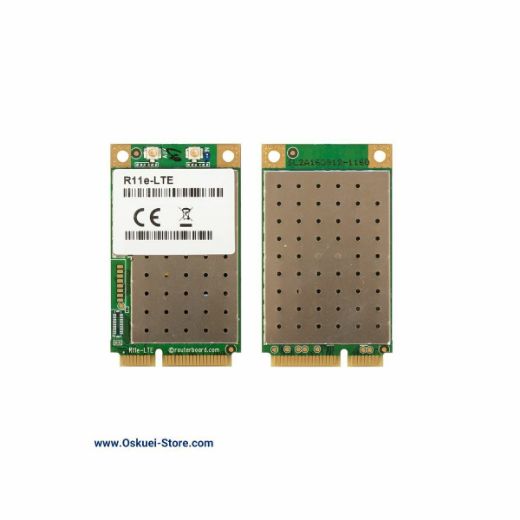 MikroTik R11e-LTE Wireless Router Module Front and Back