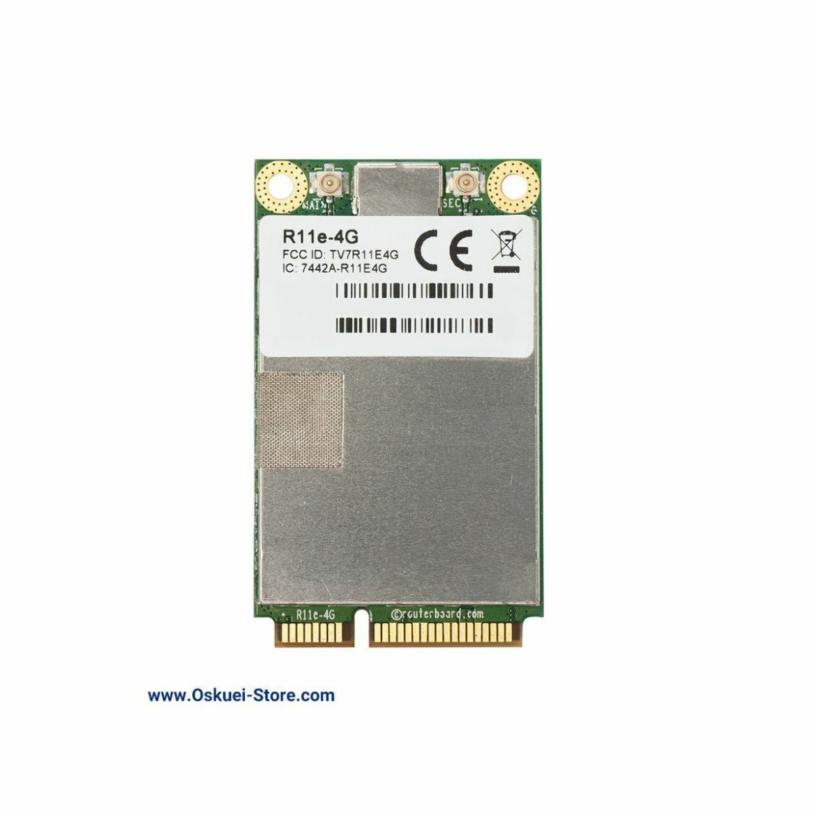 MikroTik R11e-4G Mini PCIe Card Front