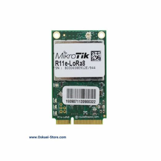 MikroTik R11e-LoRa8 Mini PCIe Router Back