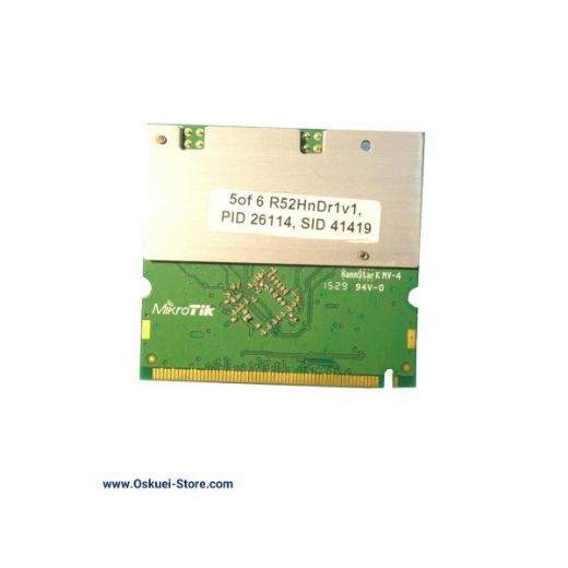 MikroTik R52HnD Mini PCIe Wireless Card Back