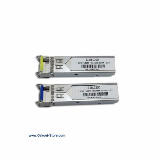 MikroTik S-3553LC20D SFP Modules Front