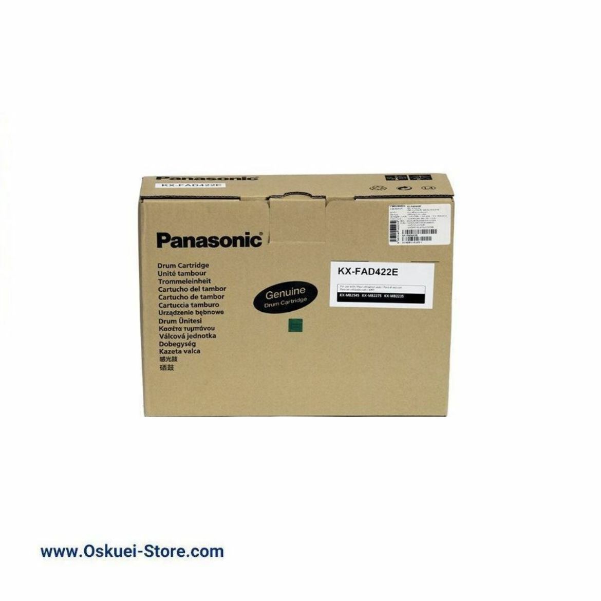Panasonic KX-FAD422E Black Ink Cartridge Box For Panasonic Fax Machines