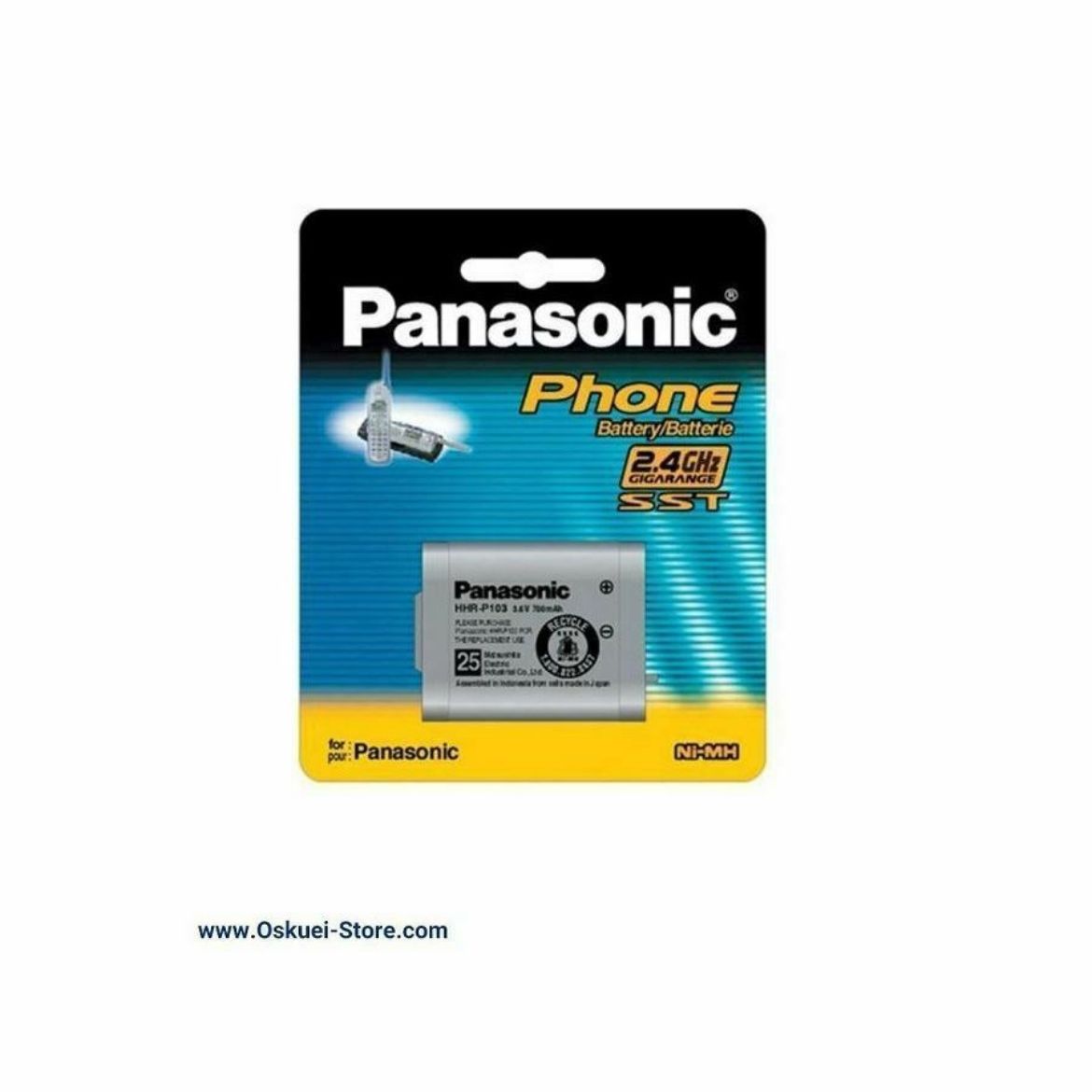 Panasonic HHR-P103 Batteries For Panasonic Cordless Telephones