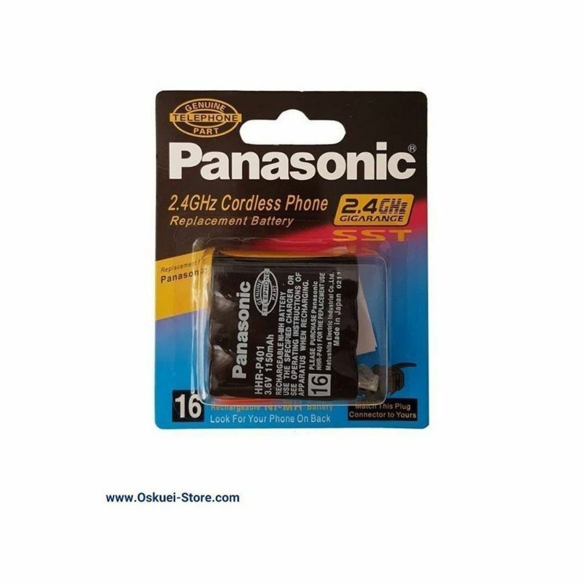 Panasonic HHR-P401 Batteries For Panasonic Cordless Telephones