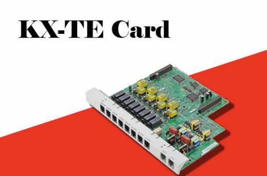 مشاهده محصولات سری  KX-TE کارت سانترال پاناسونیک