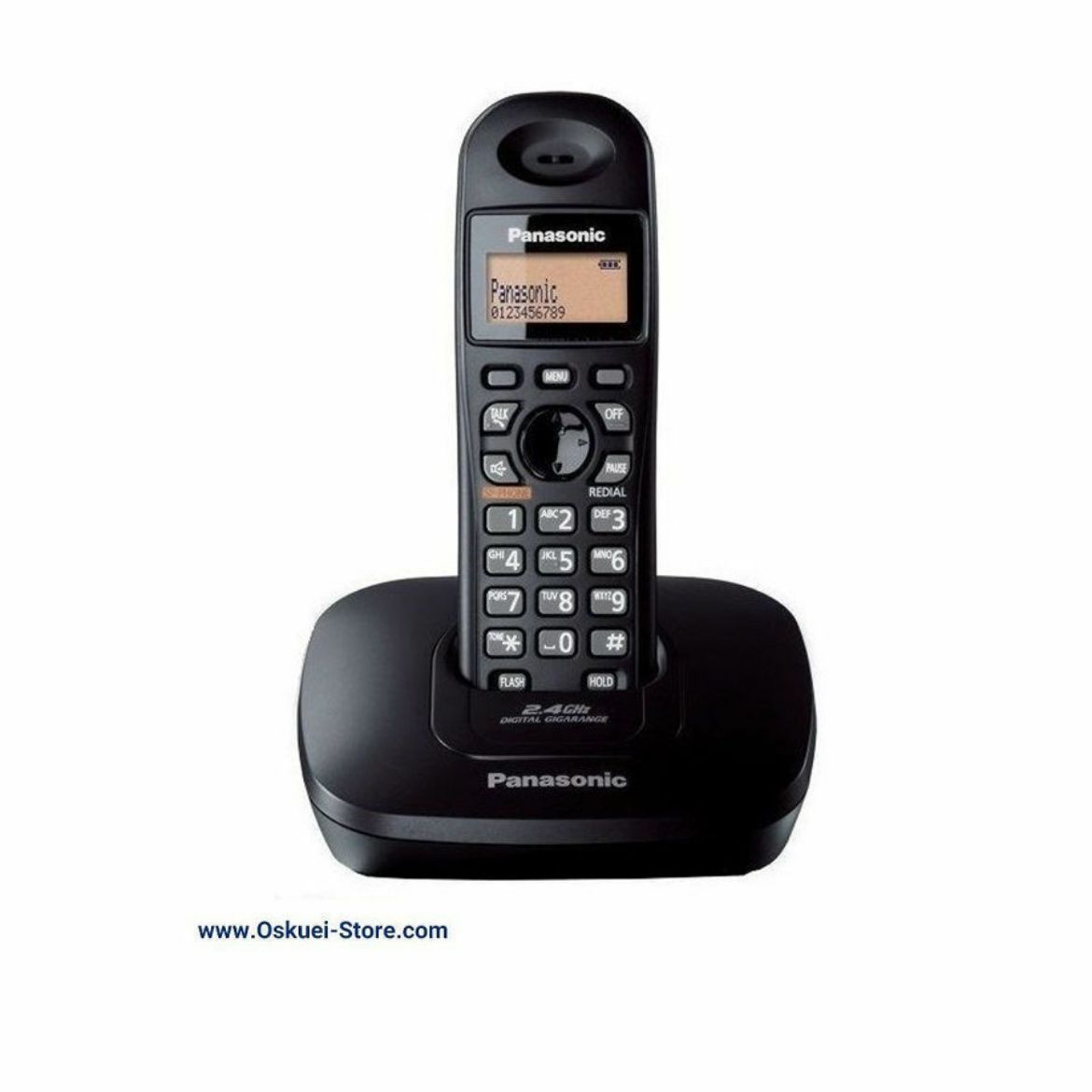 Panasonic KX-TG3611 Cordless Telephone Black