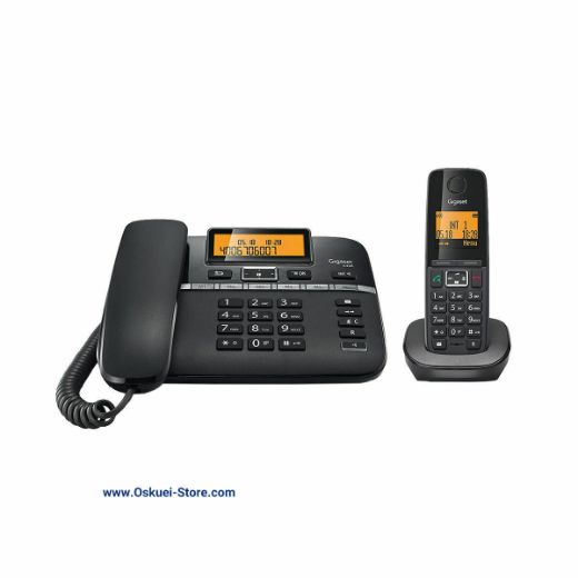 Gigaset A730 Cordless Telephone Black Front