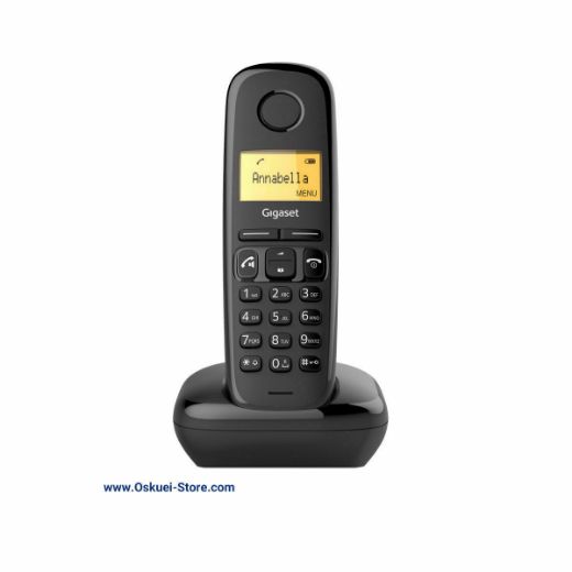 Gigaset A270 Cordless Telephone Black Front