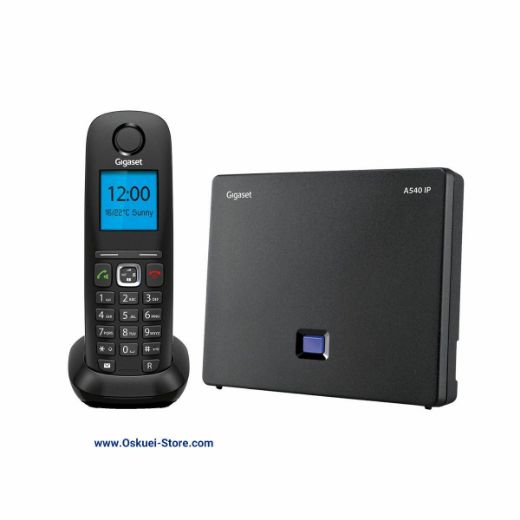 Gigaset A540IP Cordless Telephone Black Front