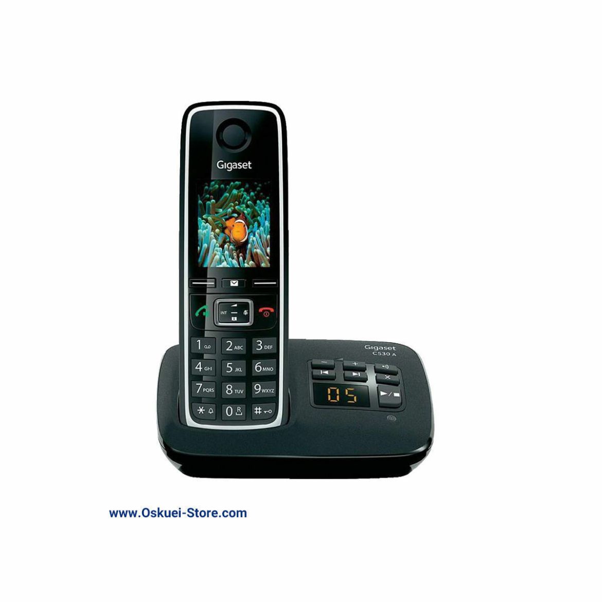 Gigaset C530AM Cordless Telephone Black
