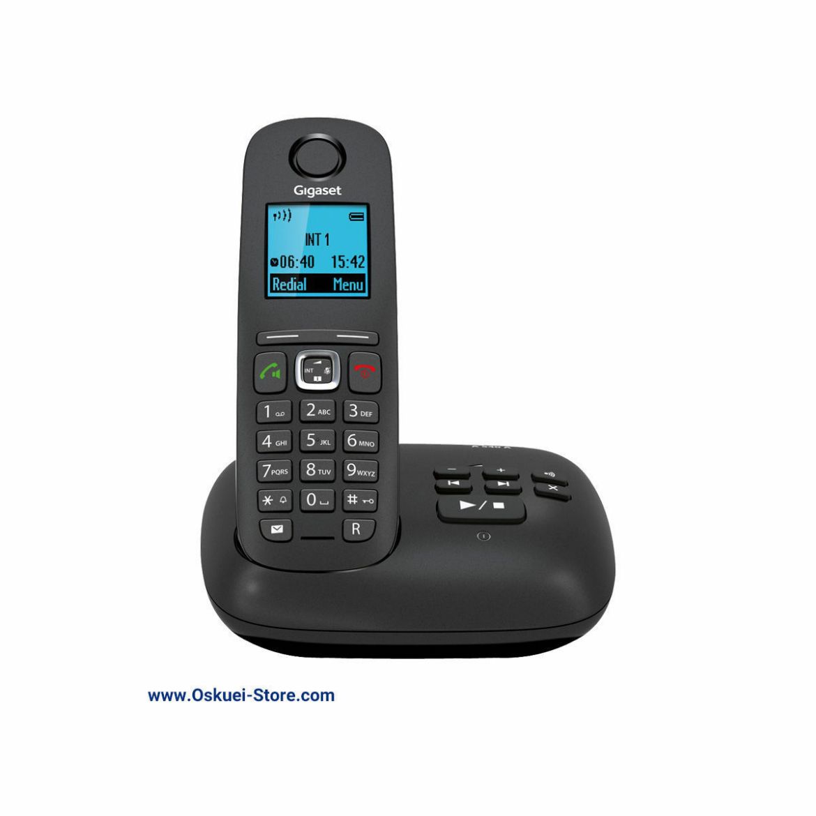 Gigaset AS405A Cordless Telephone Black 