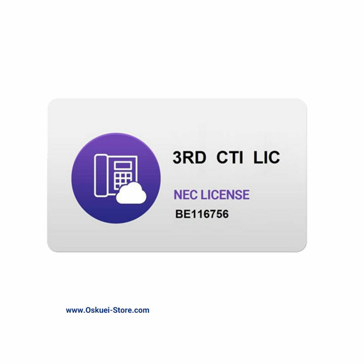 SL2100 Third Party CTI NEC License