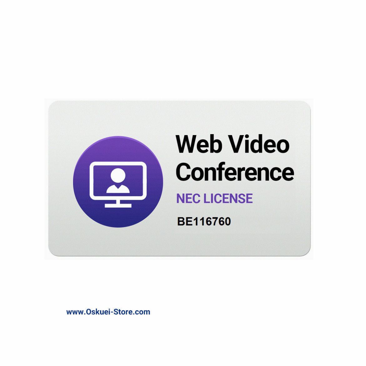 SL2100 Web Video Conference NEC License
