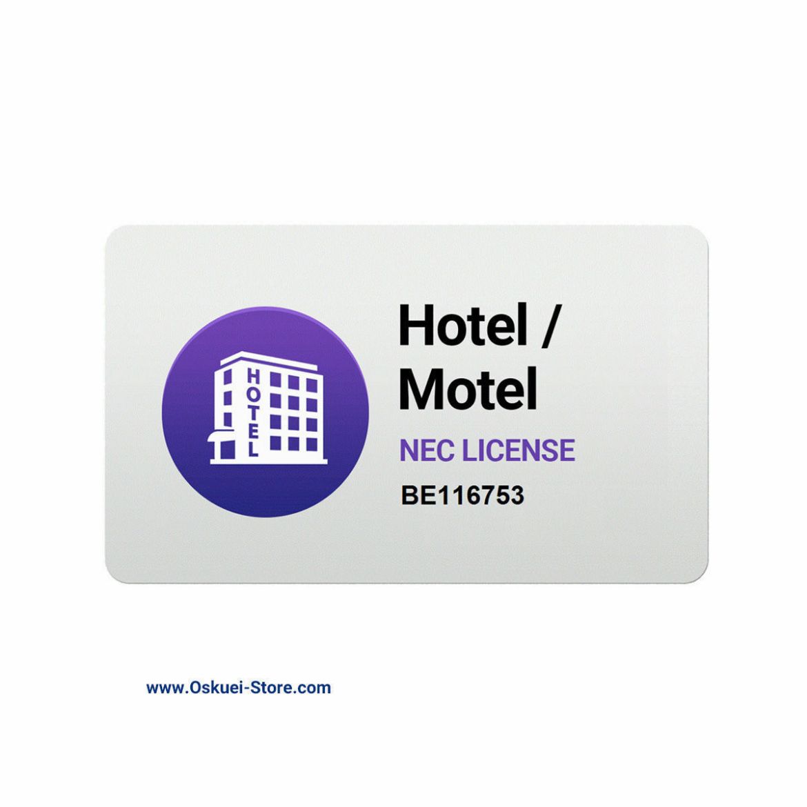 SL2100 Hotel and Motel Features NEC License