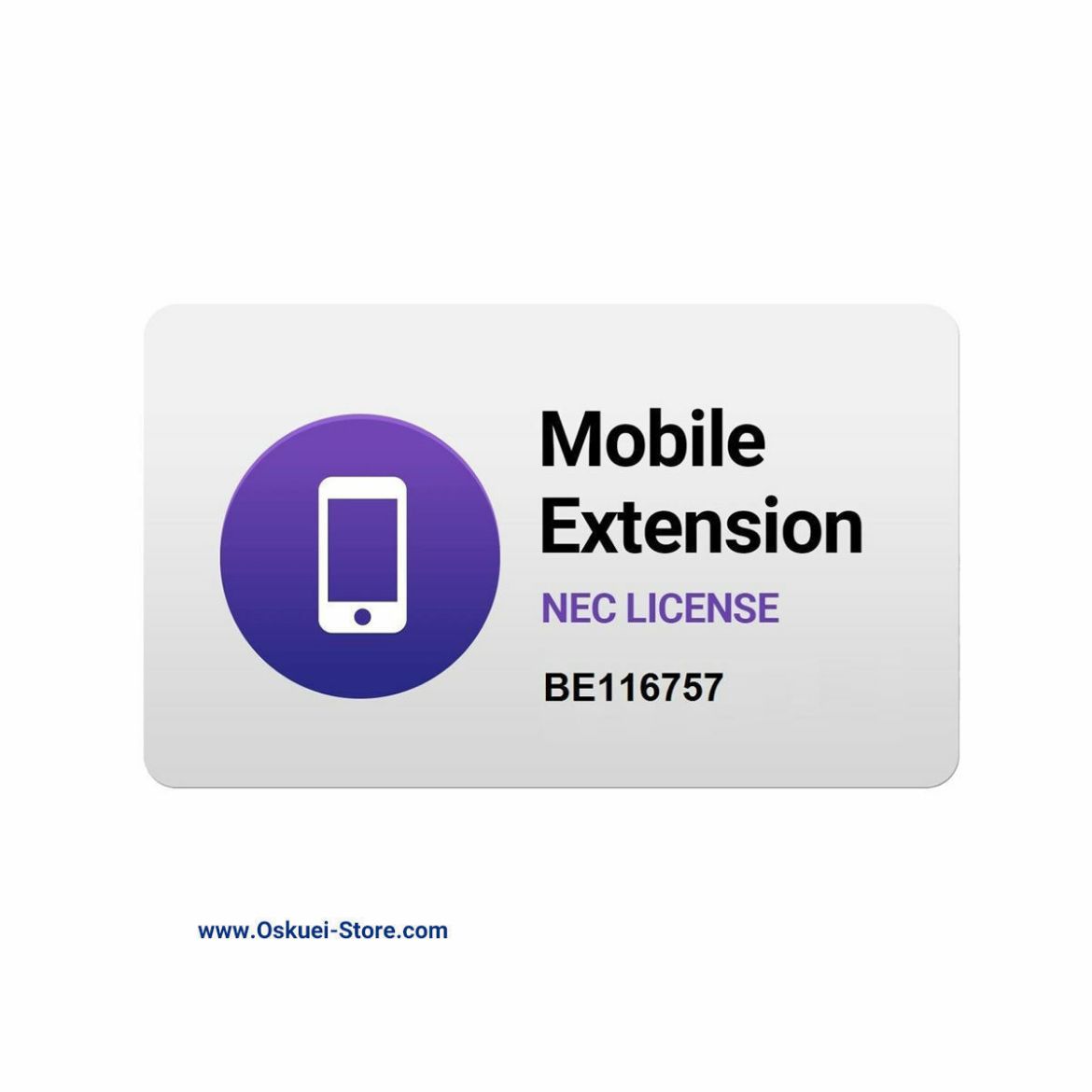 SL2100 Mobile Extension NEC License