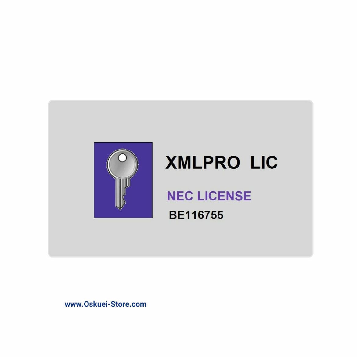 SL2100 Xml Pro NEC License