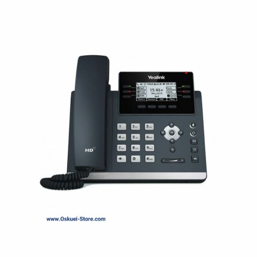 Yealink T42U VoIP SIP Telephone Black Front
