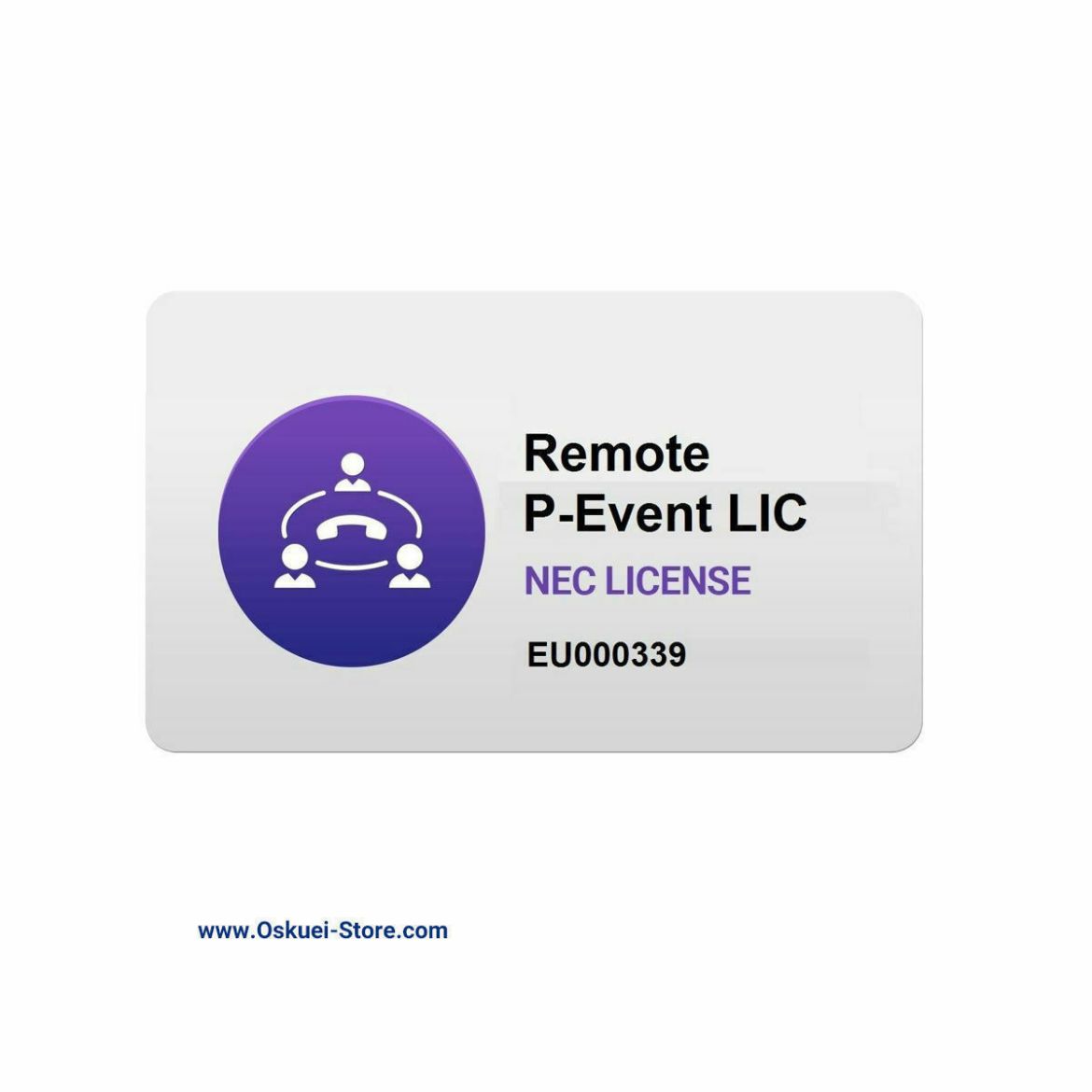 SL2100 Remote P-Event NEC License