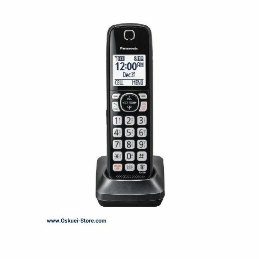 Panasonic KX-TGFA51 Cordless Telephone Black Front