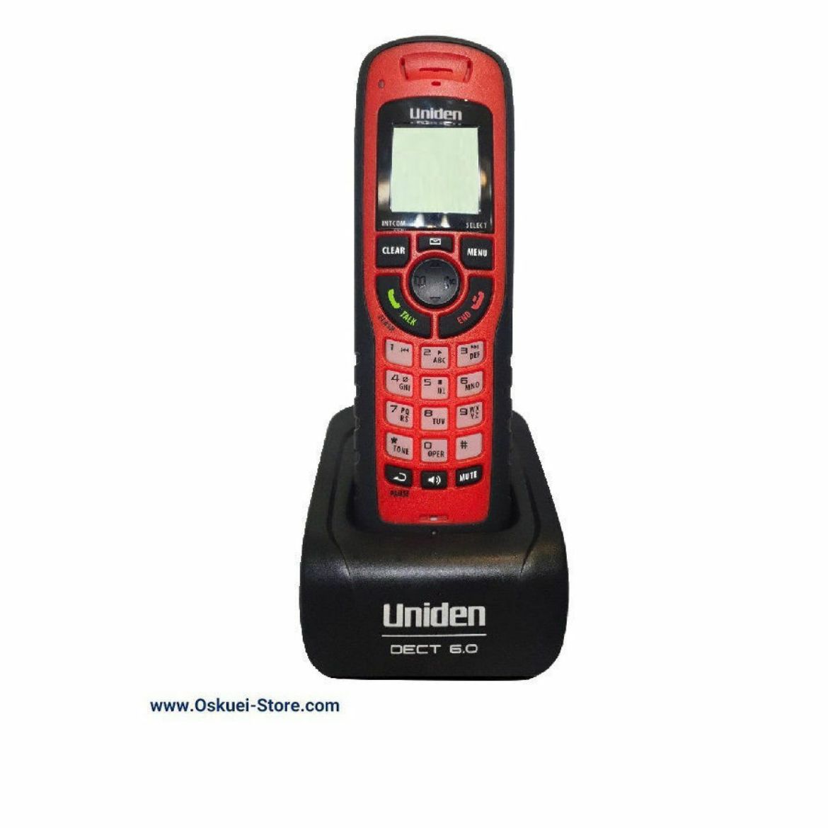 Uniden DWX337 Cordless Telephone Red Front