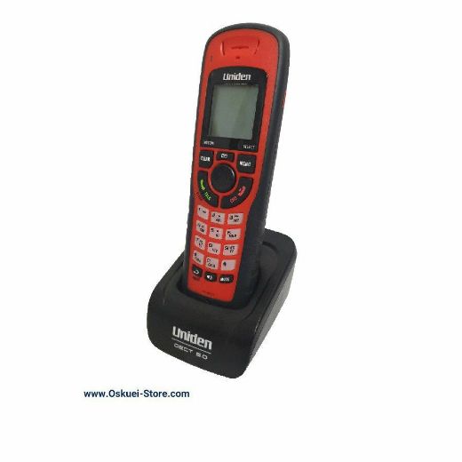 Uniden DWX337 Cordless Telephone Red Right