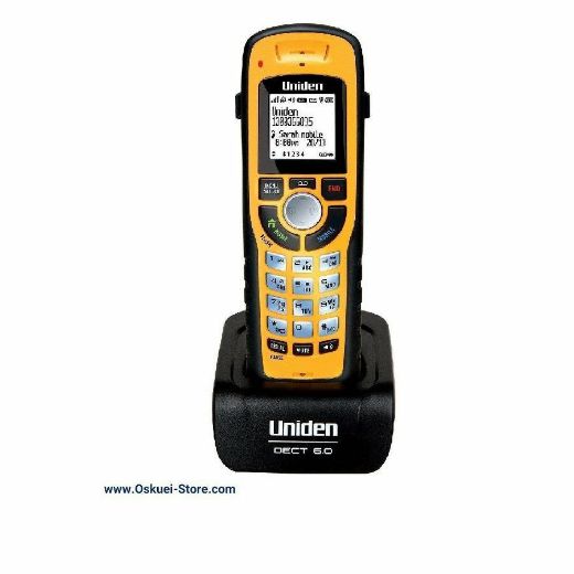Uniden DWX337 Cordless Telephone Yellow Front