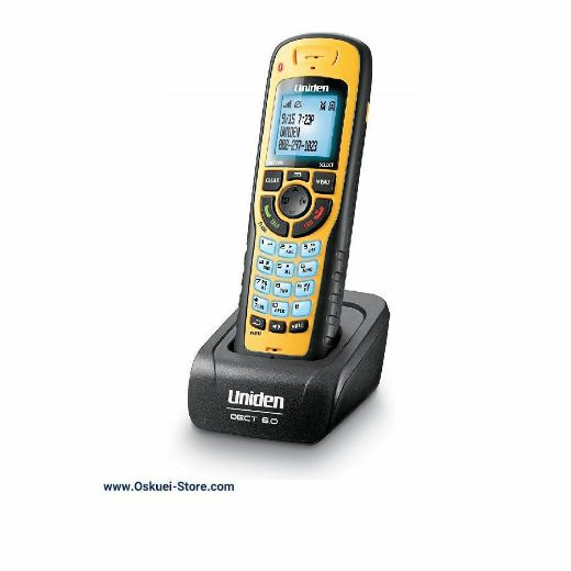 Uniden DWX337 Cordless Telephone Yellow Right
