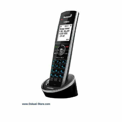 Uniden DCX320 Cordless Telephone Black Right