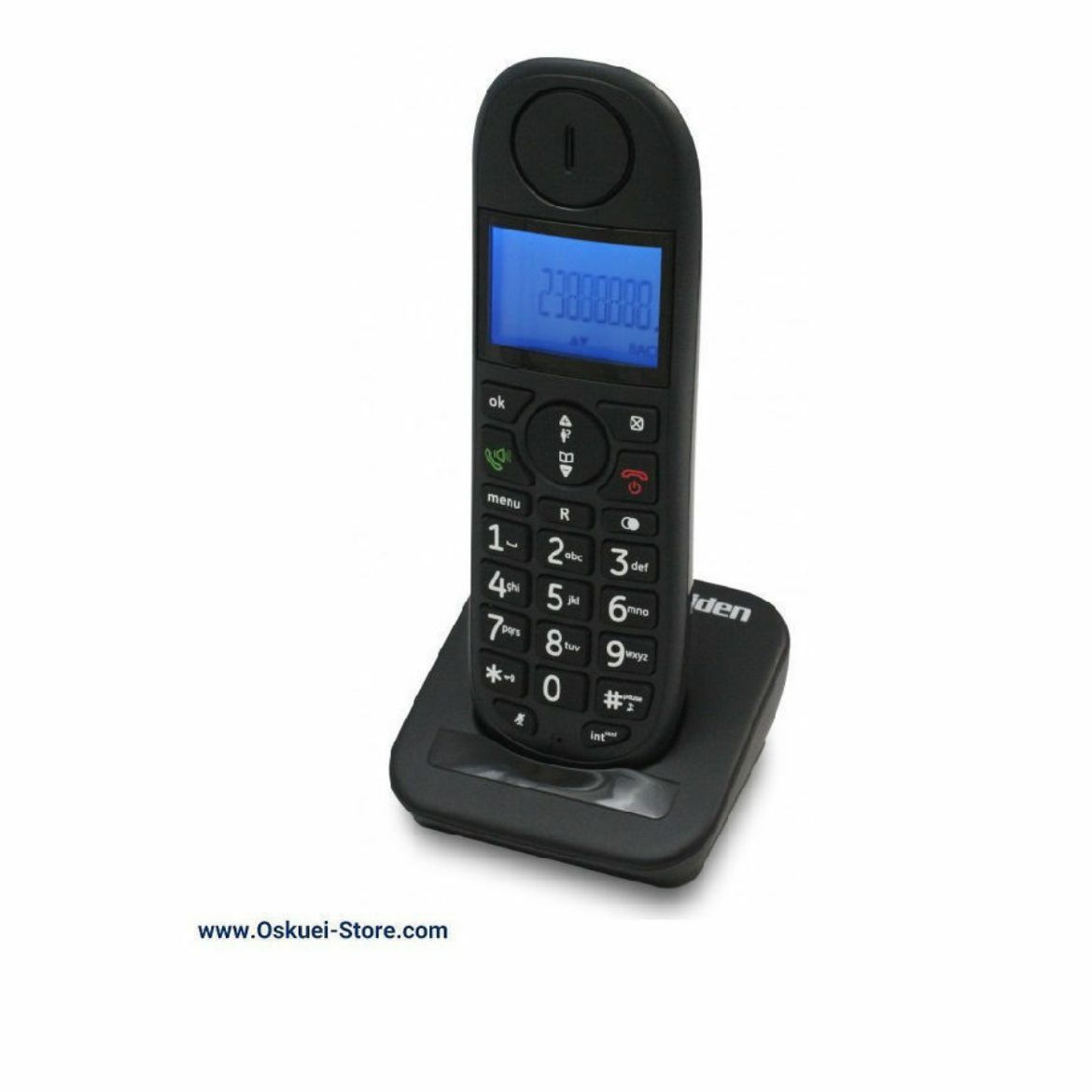 Uniden AT-HS102 Cordless Telephone Black 